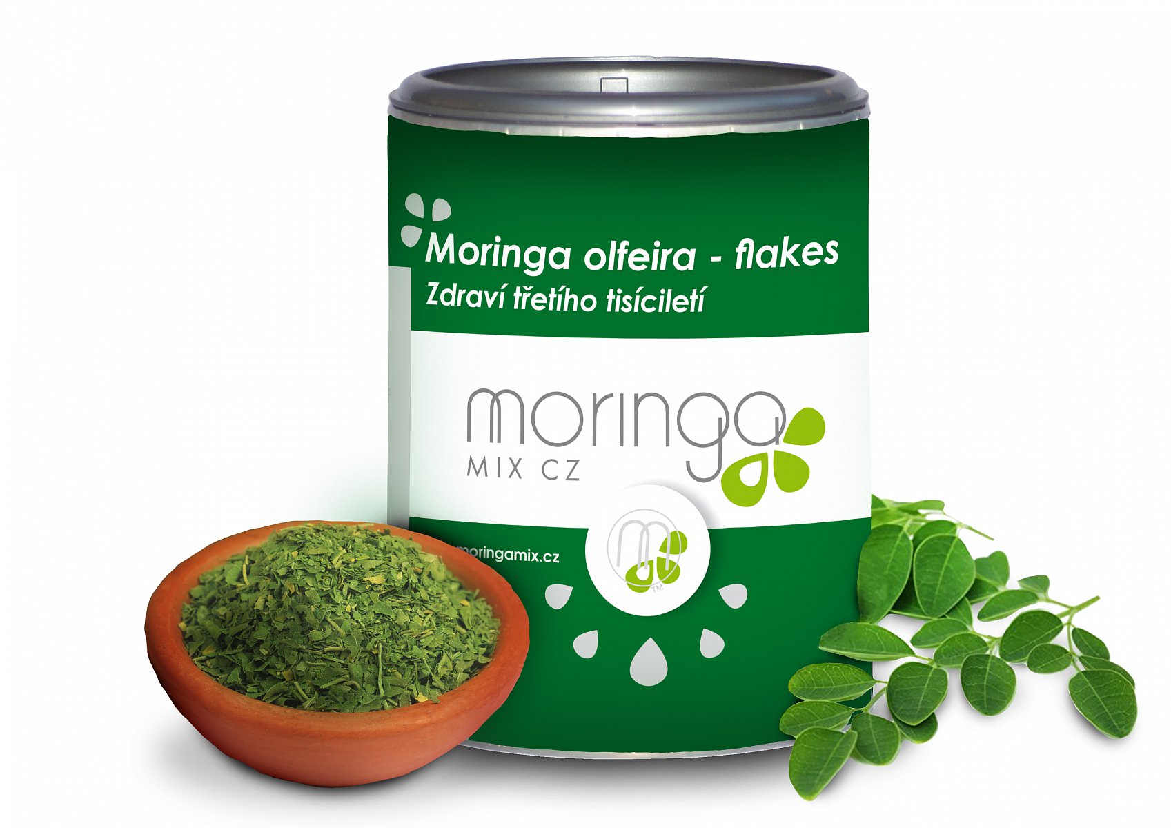 Moringa olejodárná 100% - flakes 100g