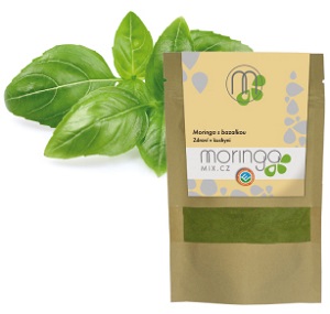 Moringa mix s bazalkou